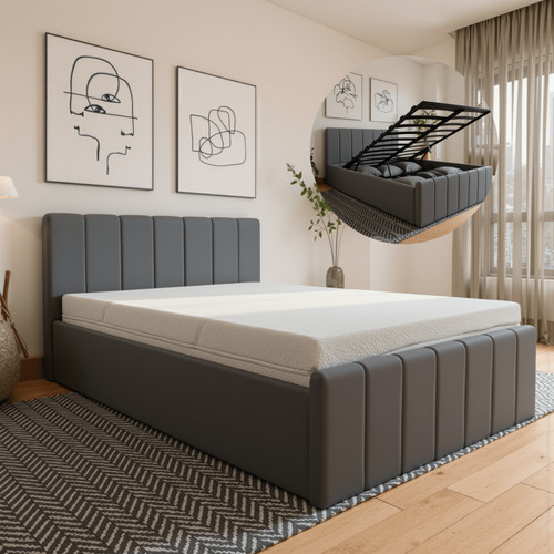 Ottoman storage bed frame - storage,