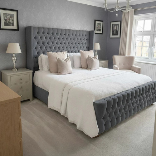 Ottoman bed winged - ottoman,