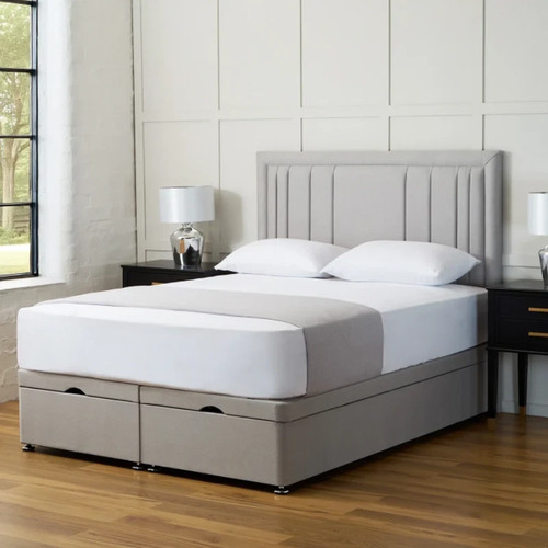 Panel divan ottoman bed plush - divan,