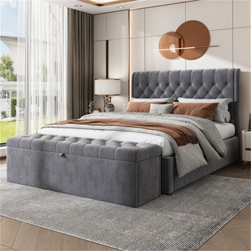 Ottoman storage upholstered - ottoman,