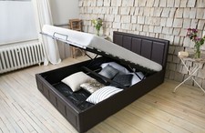 STORAGE LEATHER BED OTTOMAN
